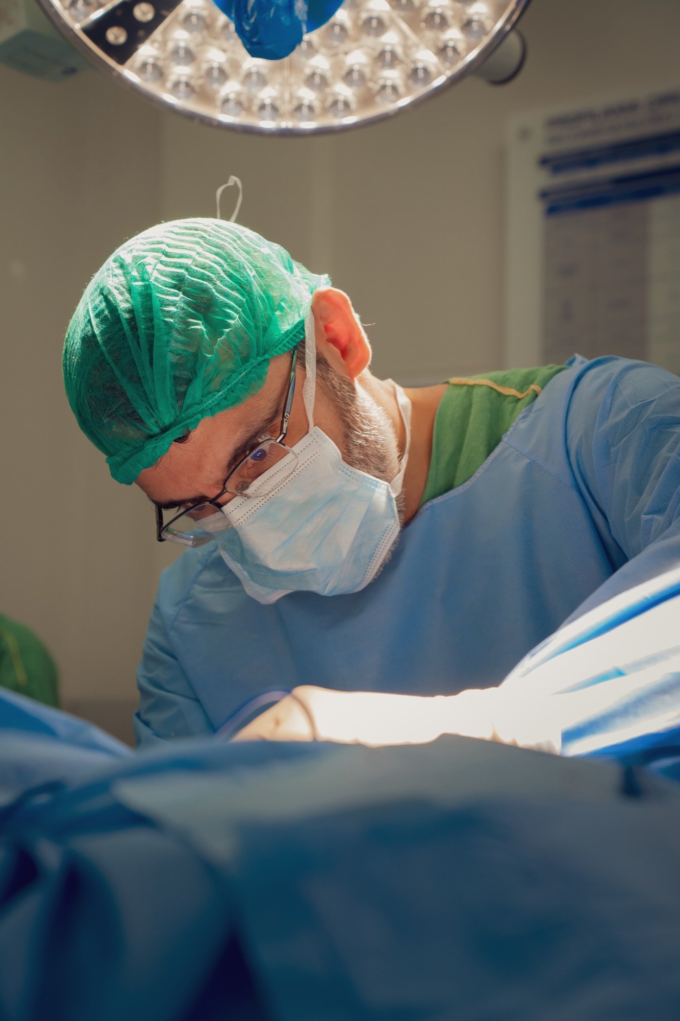 Ambiente cirúrgico em hospital de referência
