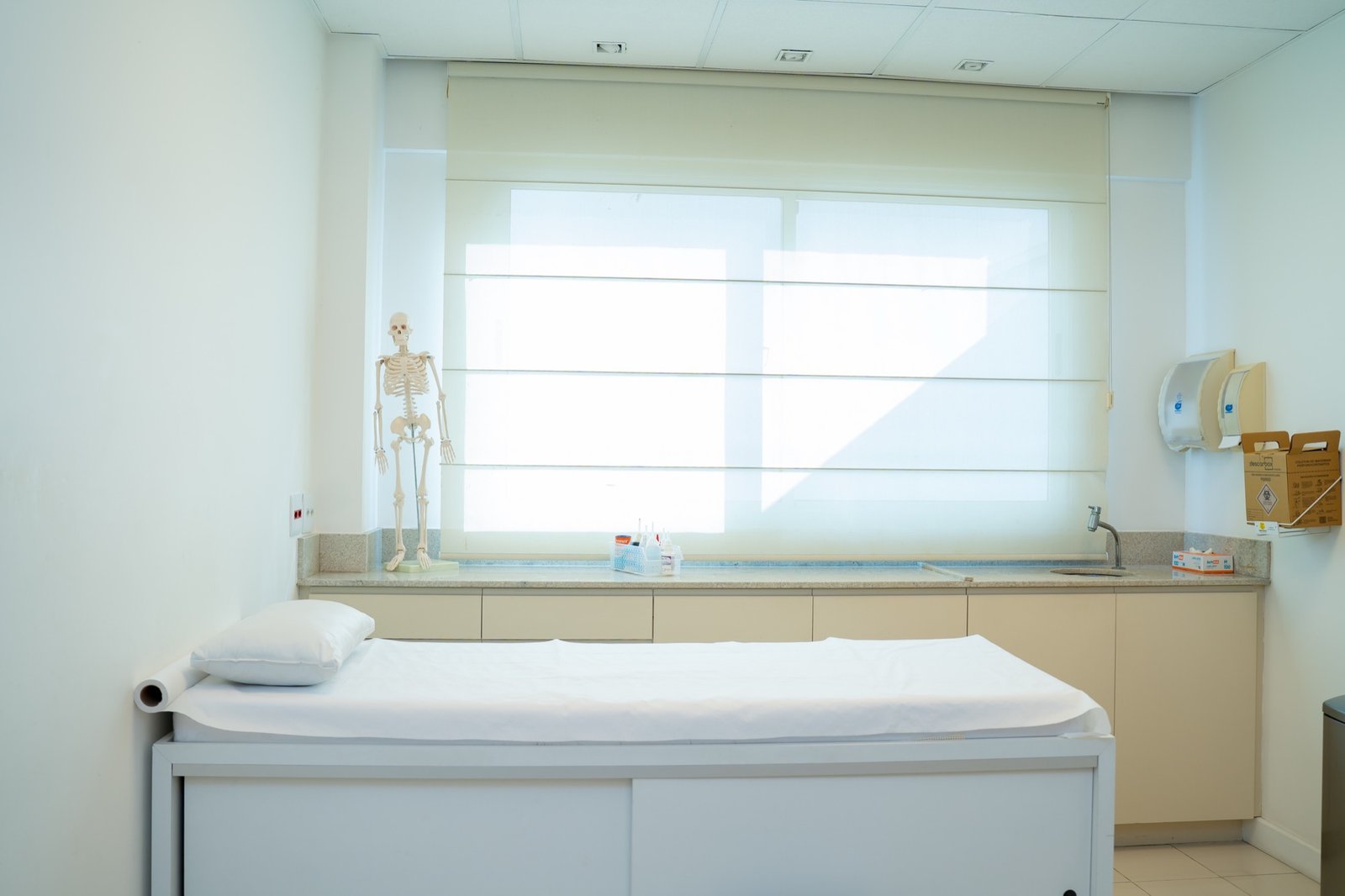 Estrutura do consultório em Botafogo